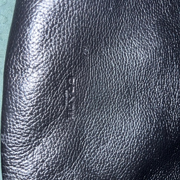 Large black Coach clutch/wristlet - Picture 2 of 6